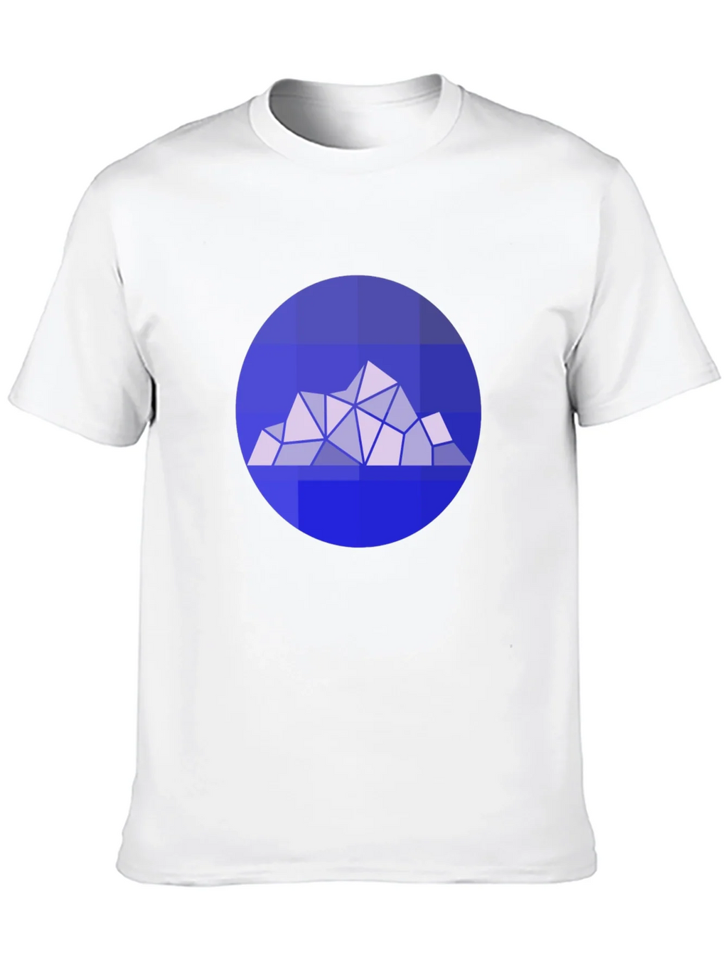 Geometric Mountain Graphic Tee - Modern Style product image 9