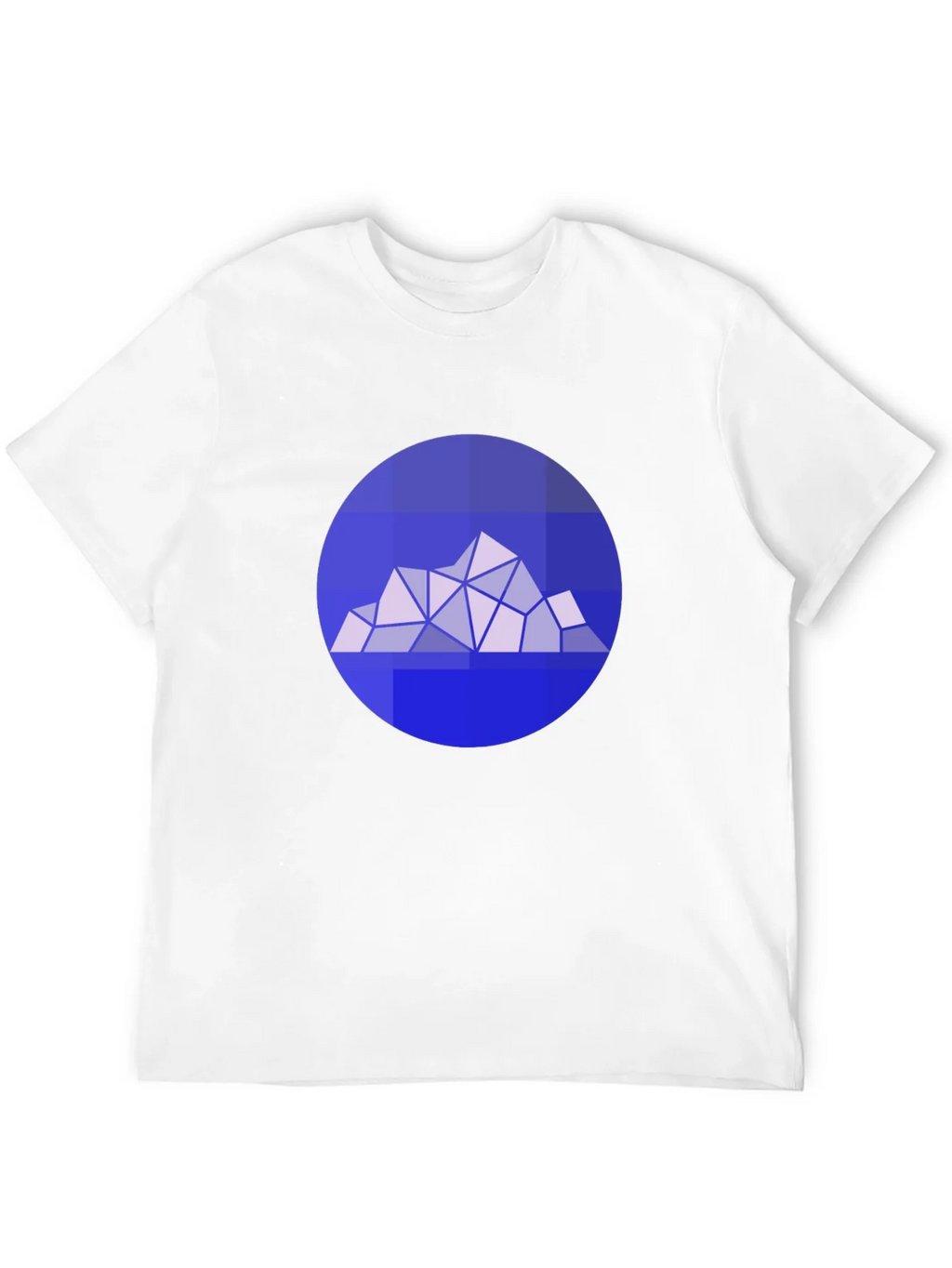 Geometric Mountain Graphic Tee - Modern Style product image 11