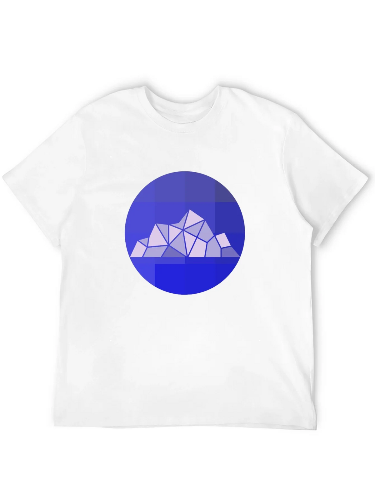 Geometric Mountain Graphic Tee - Modern Style product image 11