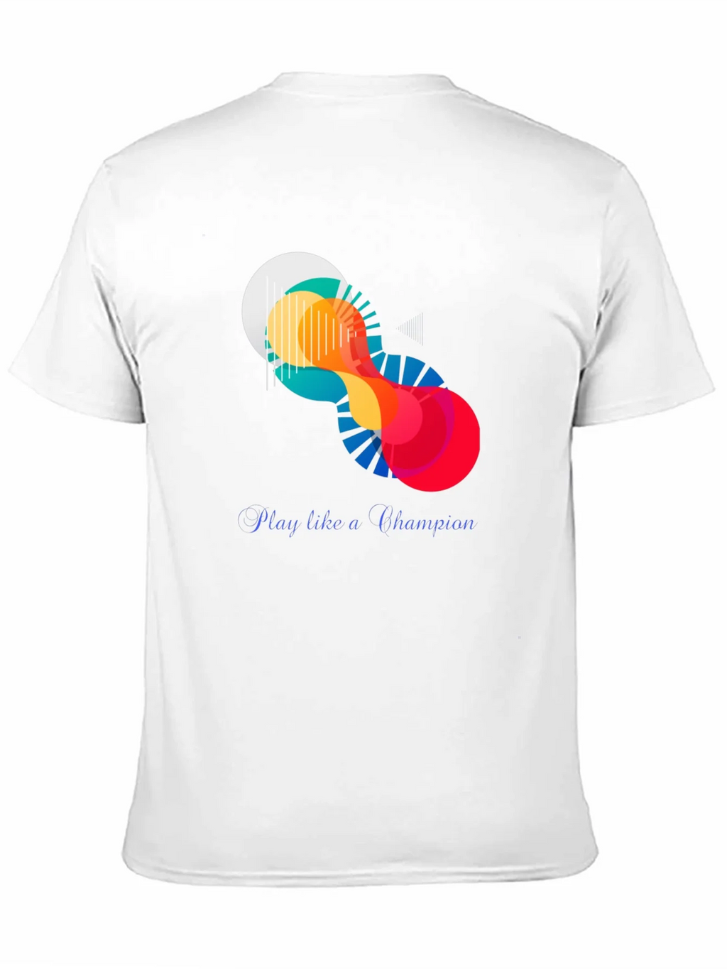 Abstract Art Graphic Tee - Play Like a Champion product image 9