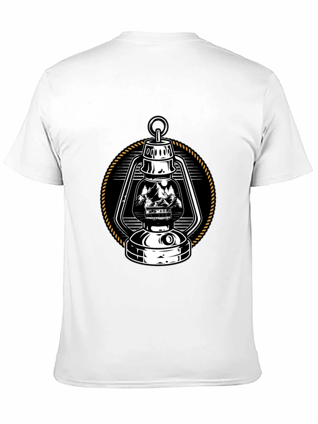 Vintage Lantern Graphic Tee - Camping Adventure product image 10