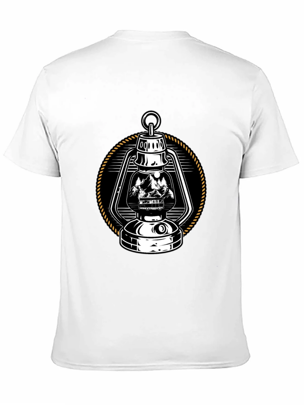 Vintage Lantern Graphic Tee - Camping Adventure product image 10