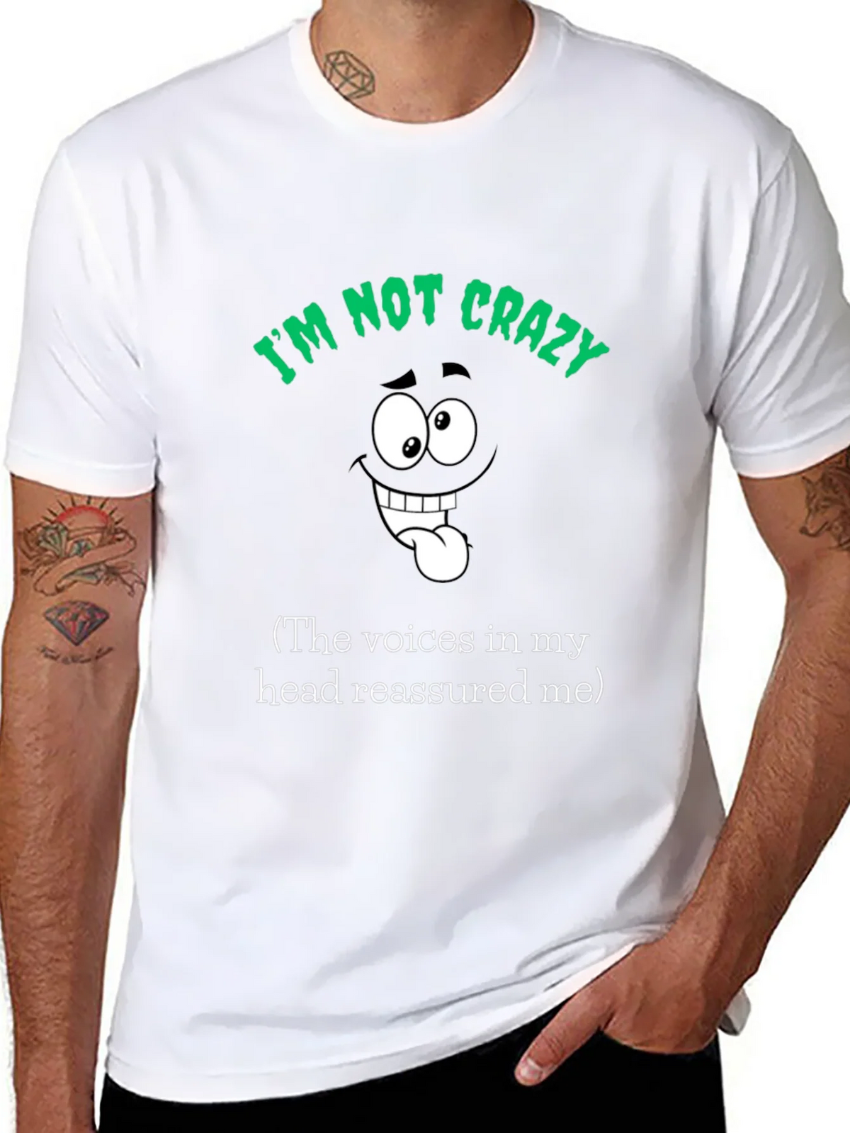 Funny Im Not Crazy Graphic T-Shirt product image 7