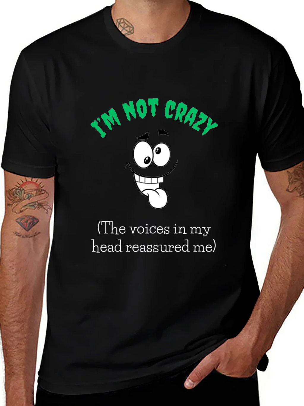 Funny Im Not Crazy Graphic T-Shirt product image 1