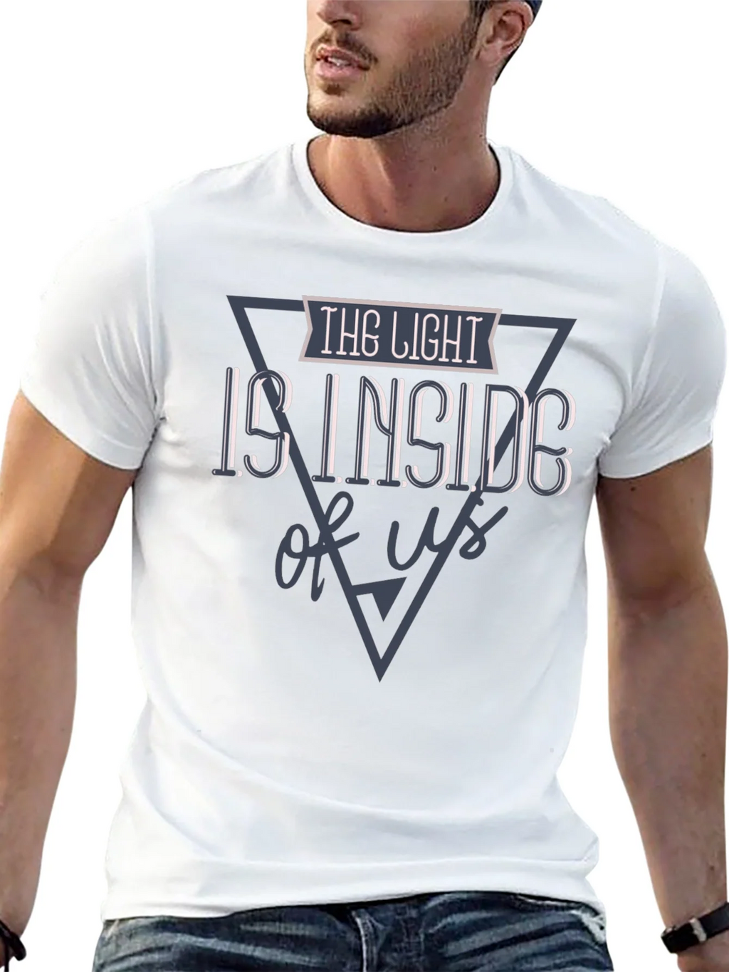 The Light is Inside Graphic Tee product image 6