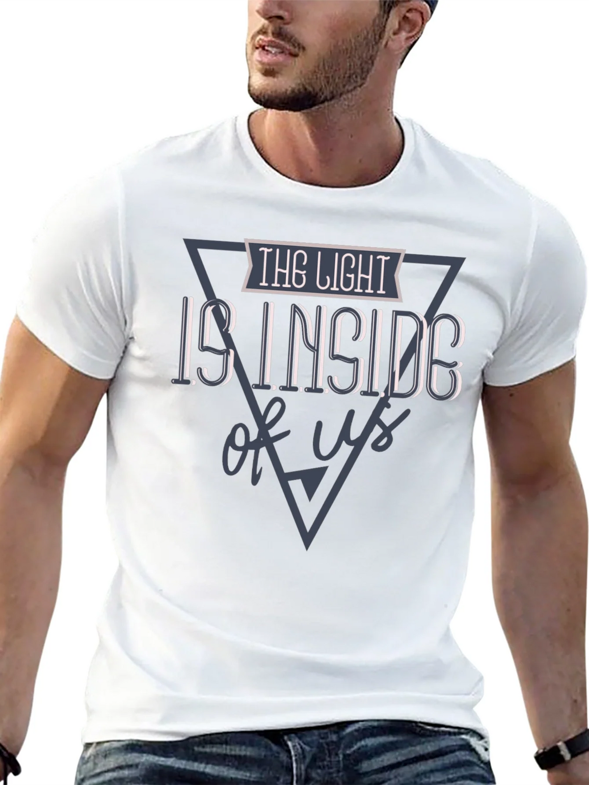 The Light is Inside Graphic Tee product image 6