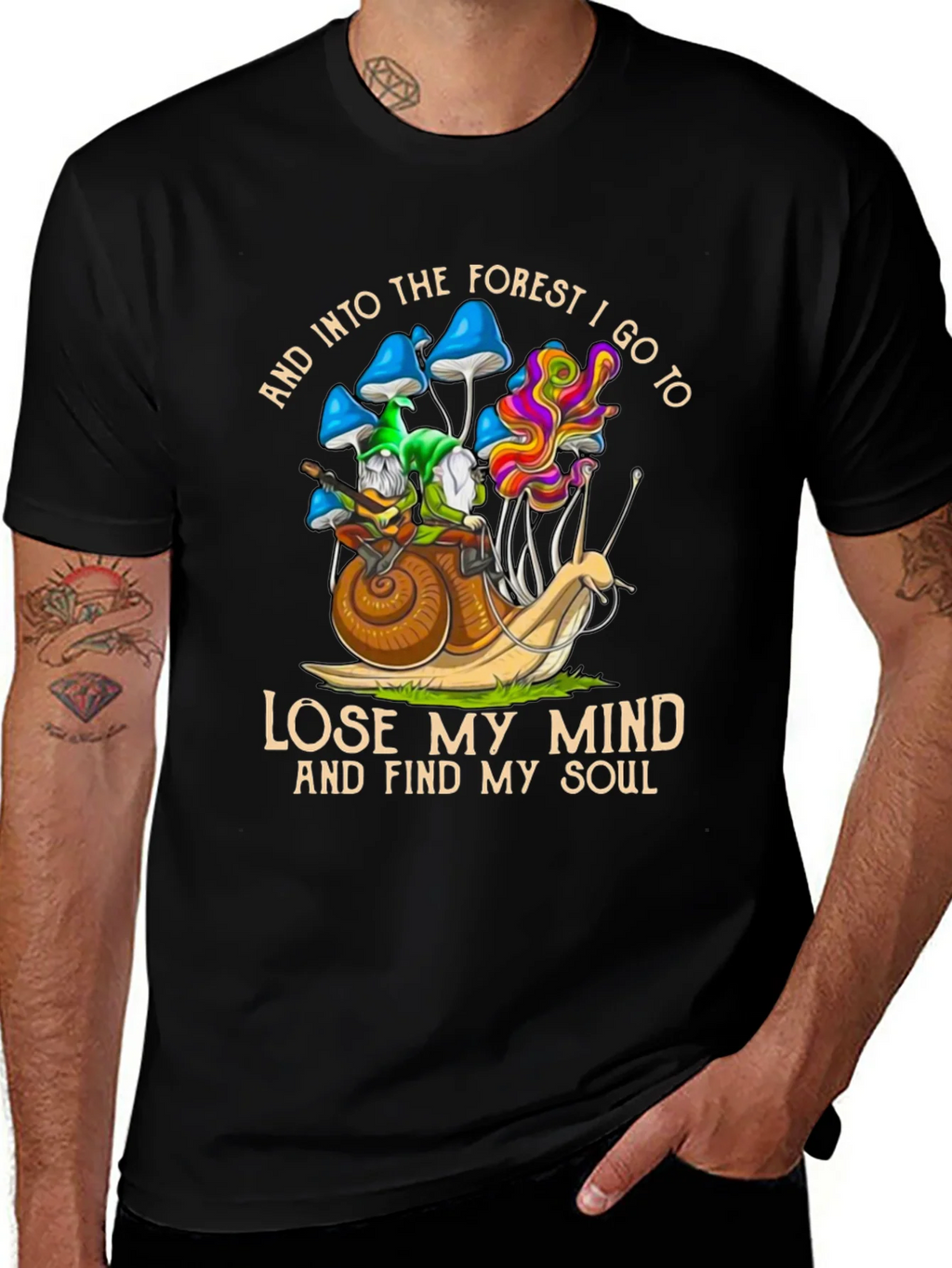 Into The Forest Graphic Tee - Lose My Mind Find My Soul product image 1