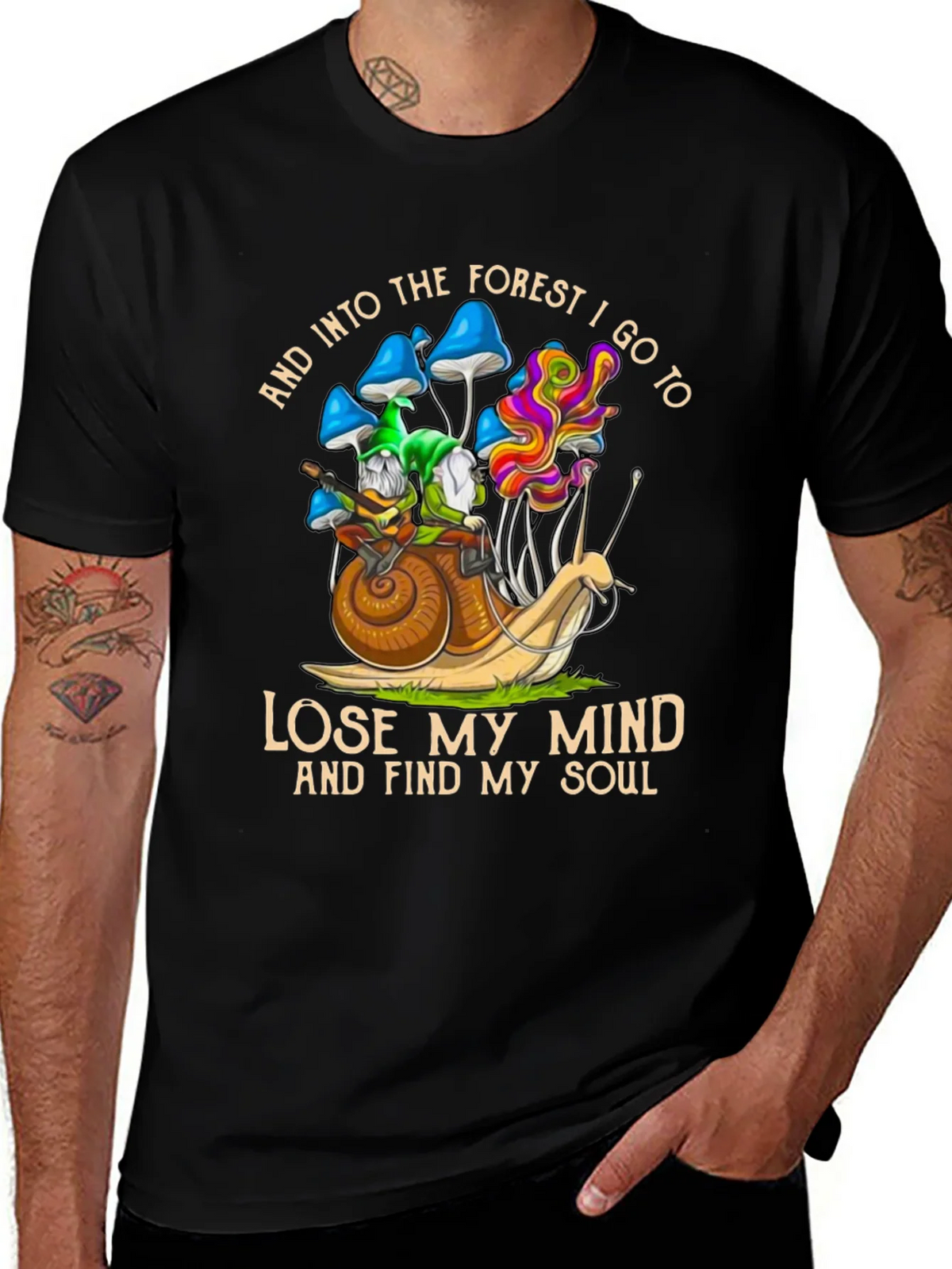 Into The Forest Graphic Tee - Lose My Mind Find My Soul product image 1