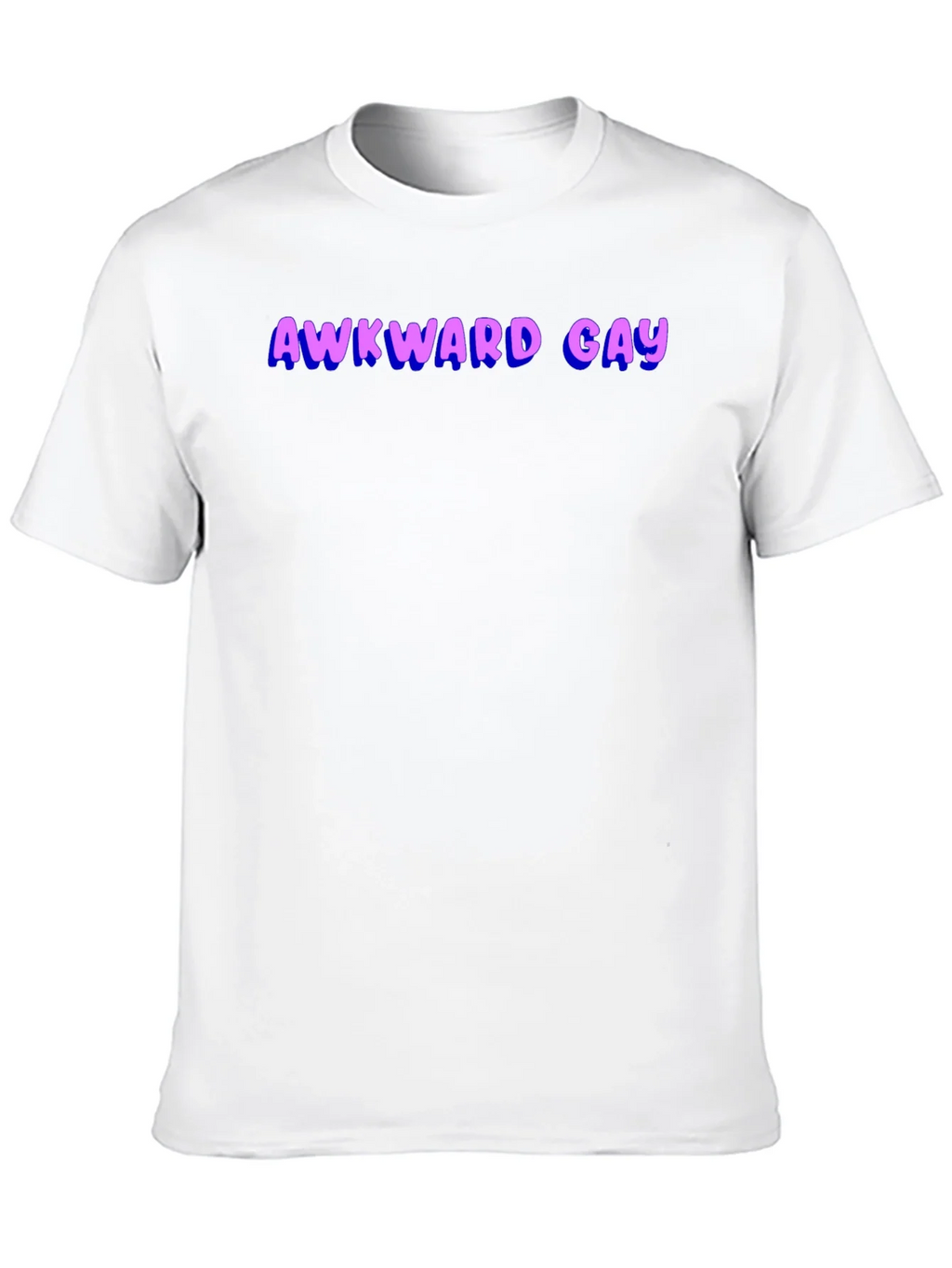Awkward Gay Graphic T-Shirt - Black product image 9