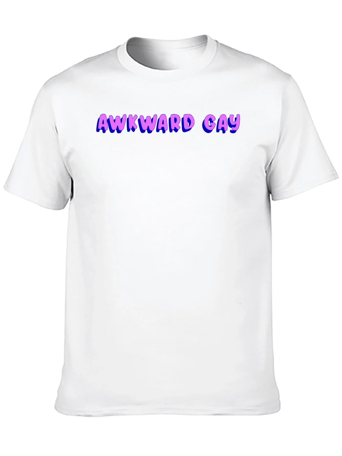Awkward Gay Graphic T-Shirt - Black product image 9