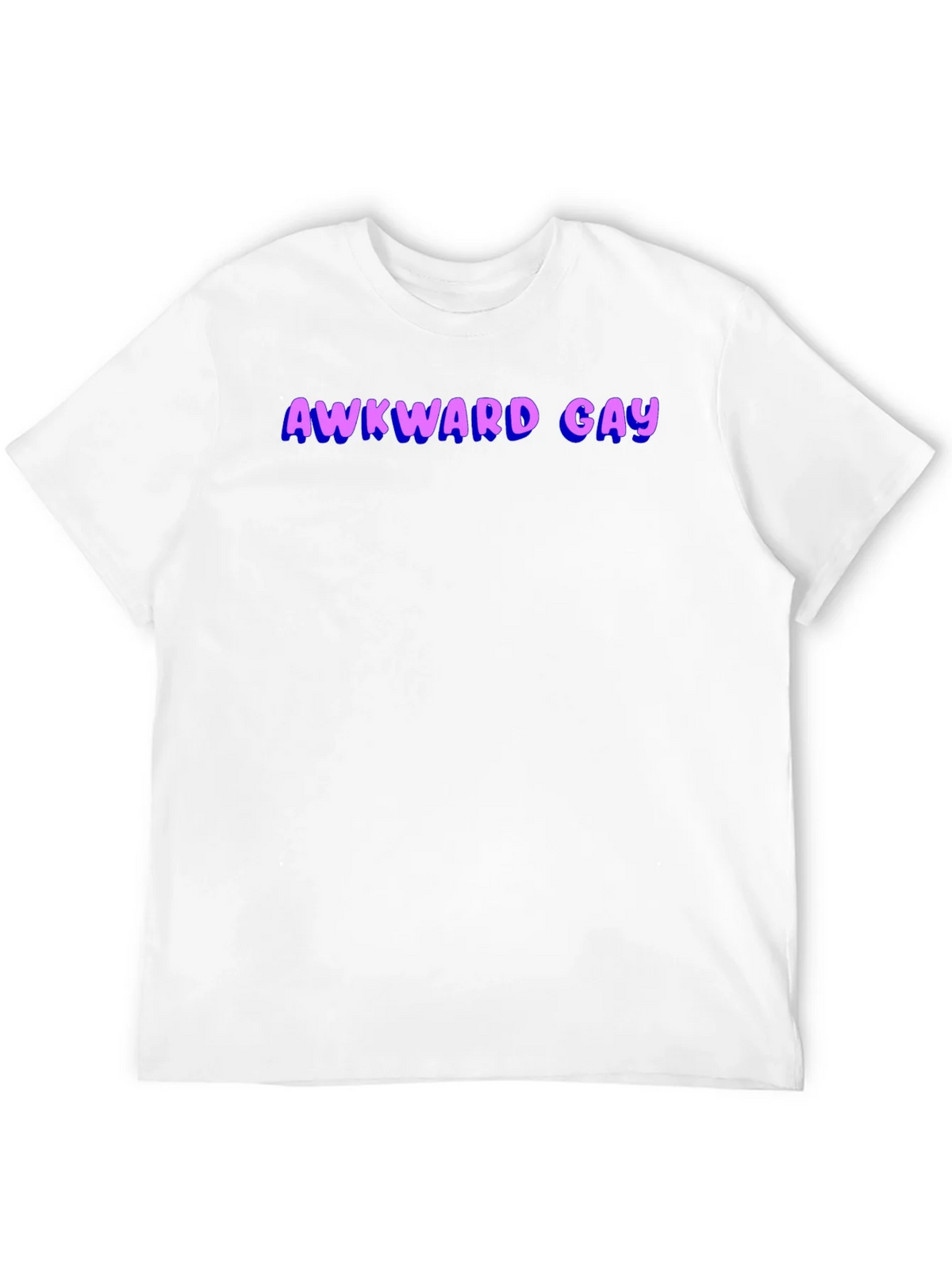 Awkward Gay Graphic T-Shirt - Black product image 11