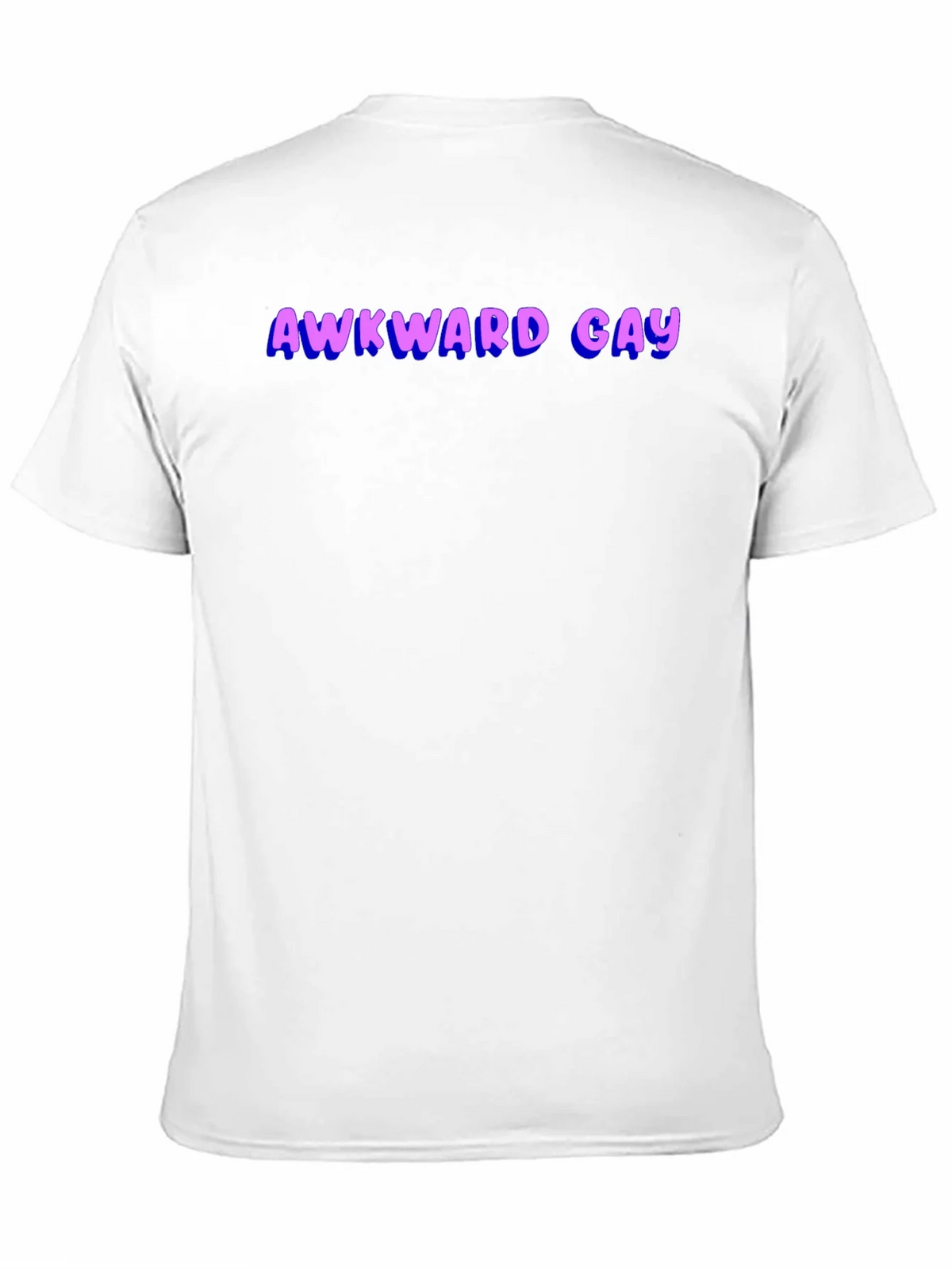 Awkward Gay Graphic T-Shirt - Black product image 10
