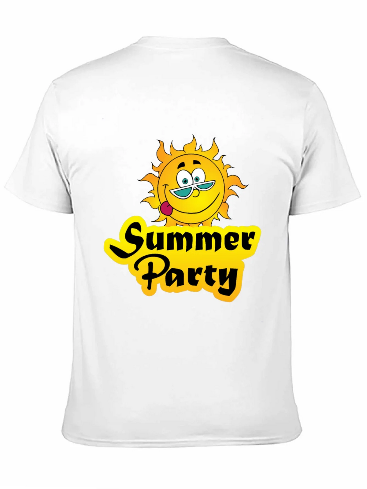 Summer Party T-Shirt - Black Graphic Tee product image 9