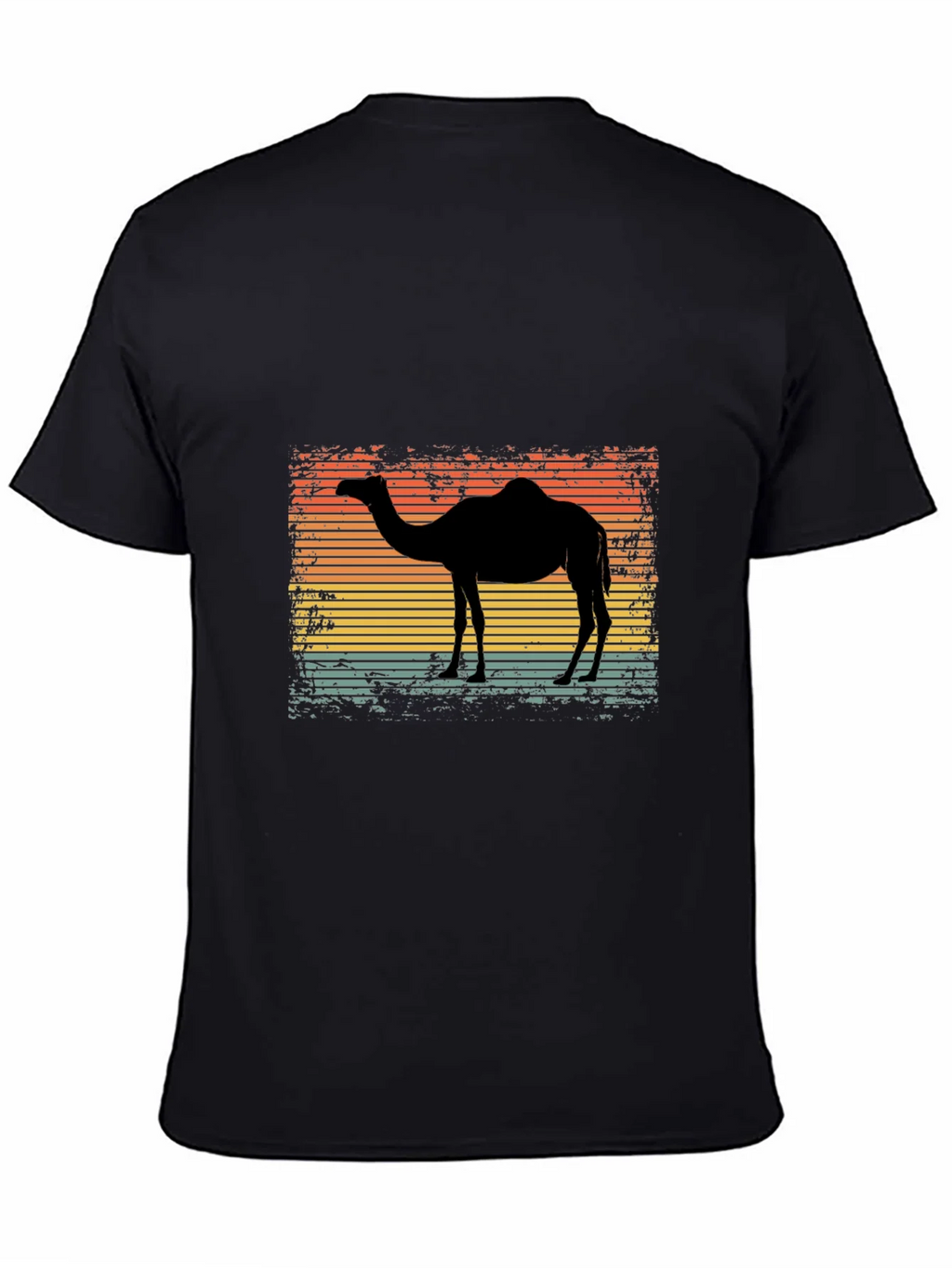 Retro Camel Silhouette Graphic Tee product image 4
