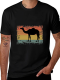 Retro Camel Silhouette Graphic Tee product image 1