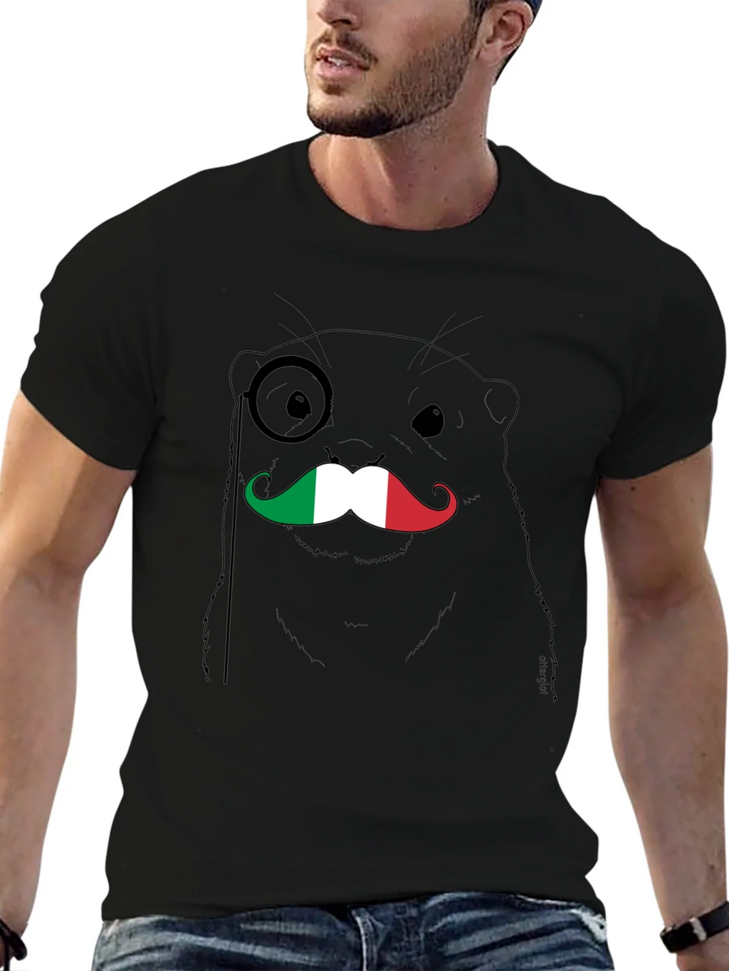 Italian Otter T-Shirt - Monocle & Mustache product image 6
