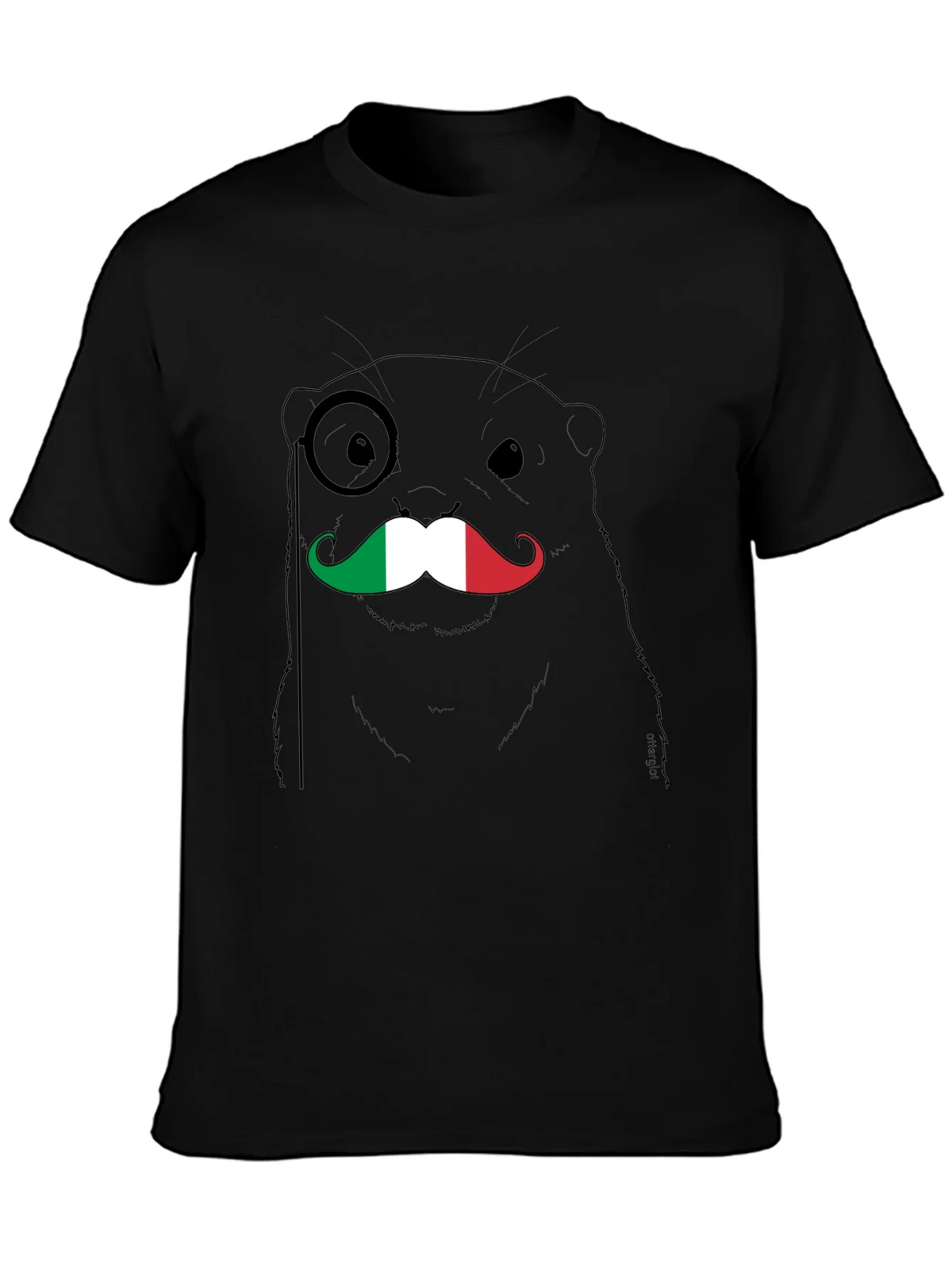 Italian Otter T-Shirt - Monocle & Mustache product image 3