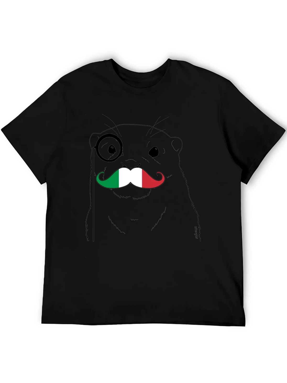 Italian Otter T-Shirt - Monocle & Mustache product image 5