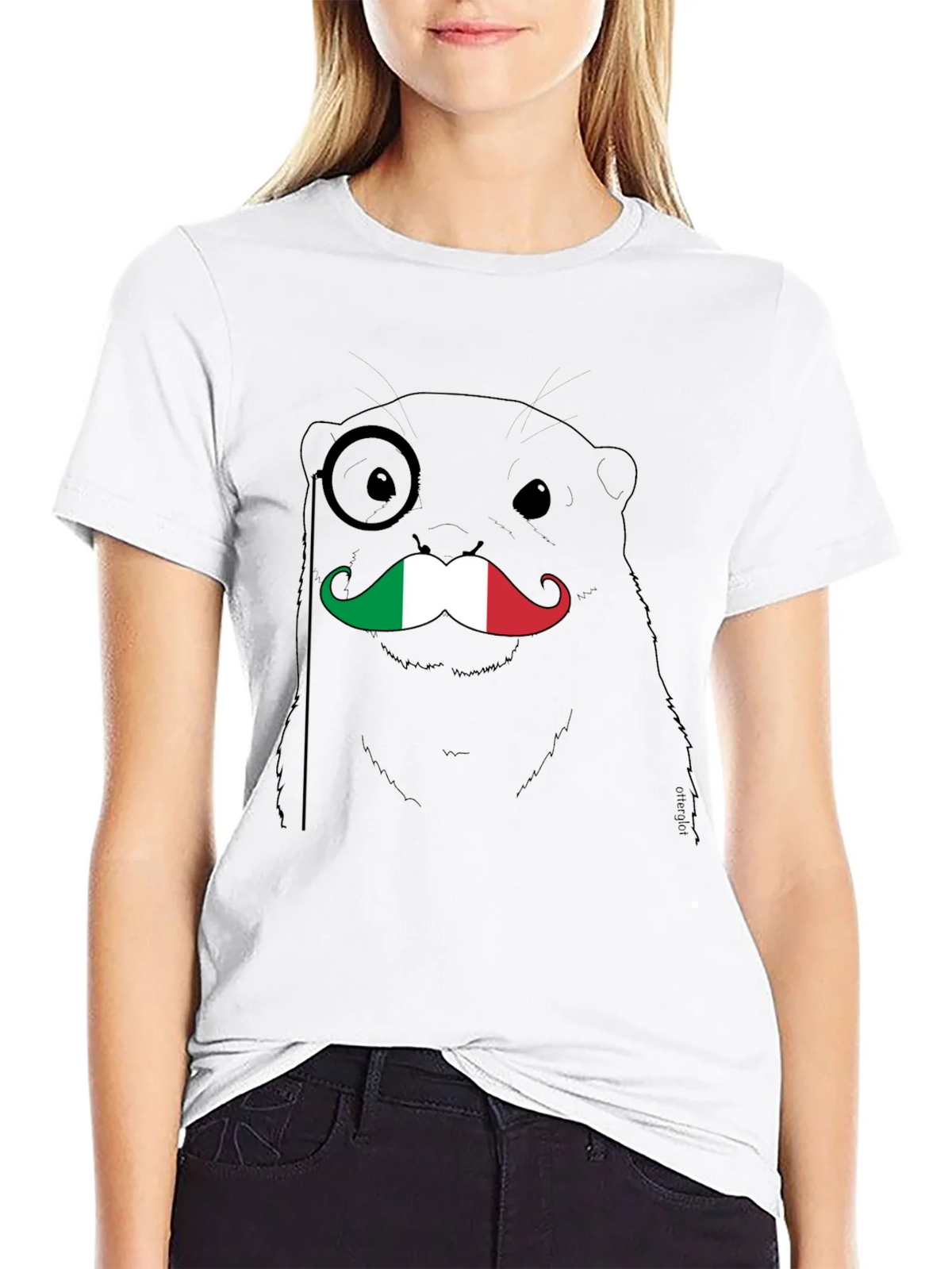Italian Otter T-Shirt - Monocle & Mustache product image 8