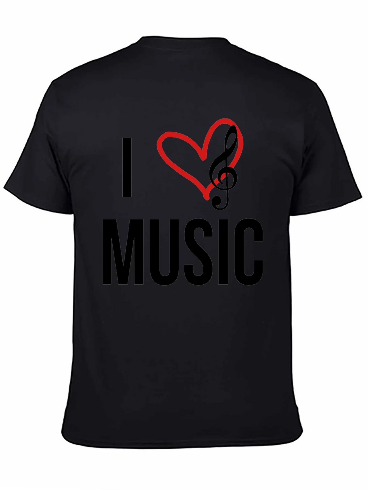 I Heart Music Graphic Tee - Stylish & Comfortable product image 3