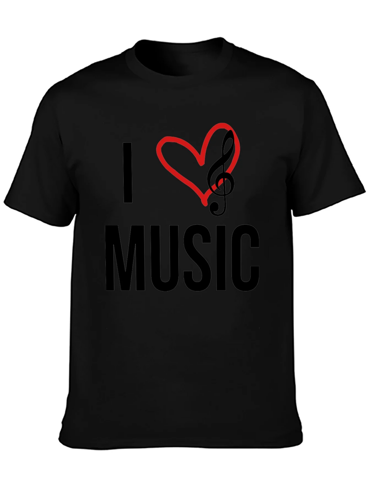 I Heart Music Graphic Tee - Stylish & Comfortable product image 2