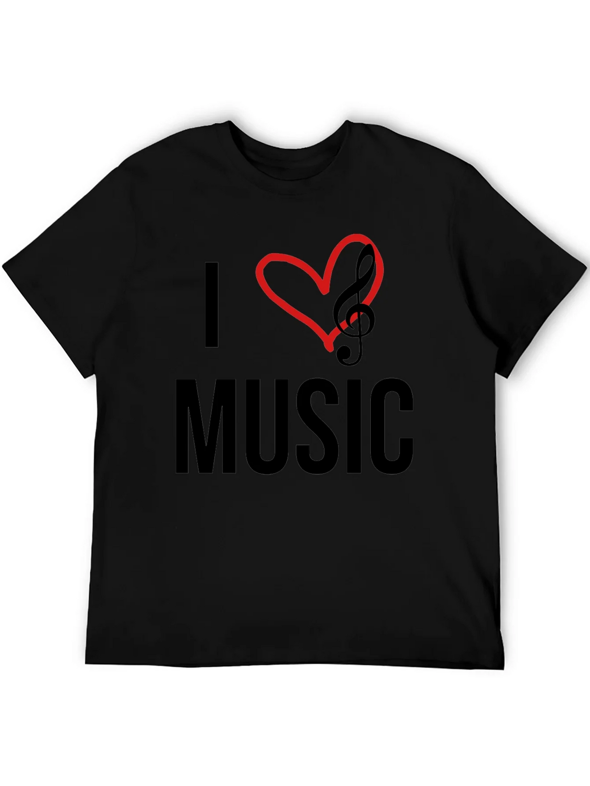 I Heart Music Graphic Tee - Stylish & Comfortable product image 4