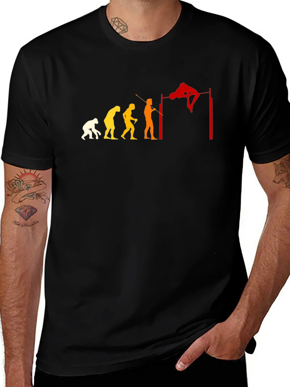 Evolution High Jump T-Shirt - Black product image 1